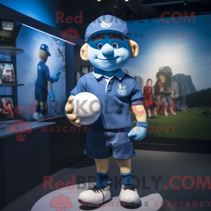 Blue But mascot costume...