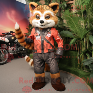 Disfraz de mascota Tan Red...