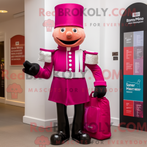Magenta britisk Royal Guard...
