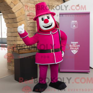 Magenta britisk Royal Guard...
