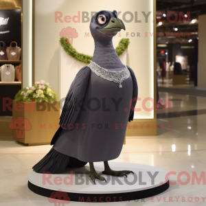 Olijfduif mascottekostuum...