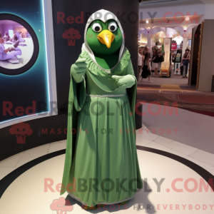 Olivendue maskot kostume...