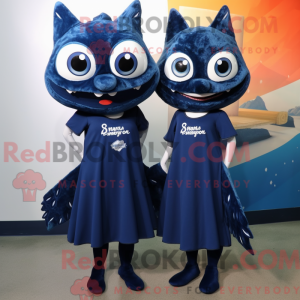 Navy Barracuda mascot...
