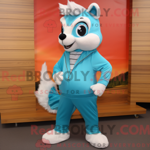 Cyan Eichhörnchen...