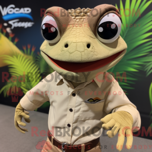 Tan Geckos máscara de...