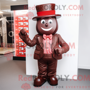 Red Chocolate Bars maskot...