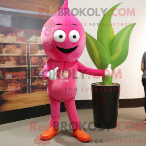 Postava maskota Pink Pepper...