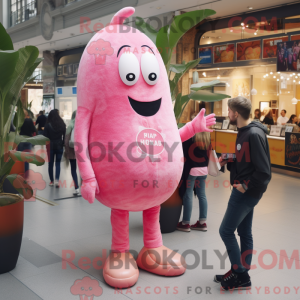Pink Pepper maskot kostume...
