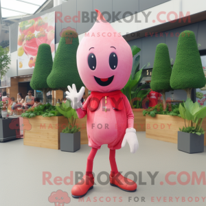 Postava maskota Pink Pepper...