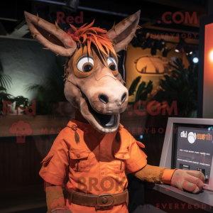 Máscara de burro de...