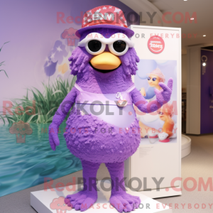 Lavendel Momentum maskot...
