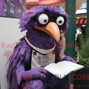 Lavendel krage maskot...
