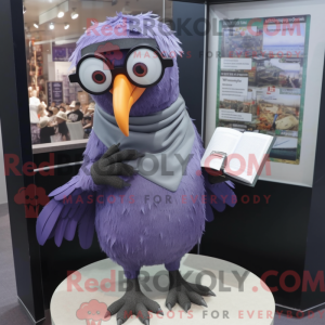 Lavendel krage maskot...