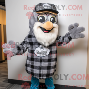 Gray Bagels mascot costume...