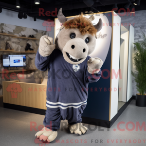 Navy Woolly Rhinoceros...