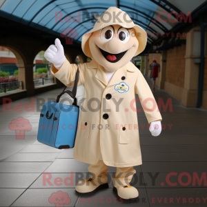 Cream Juggle mascot costume...