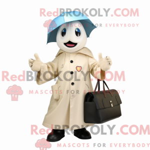 Cream Juggle maskot kostume...