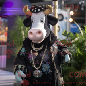 Zwarte Hereford Koe...