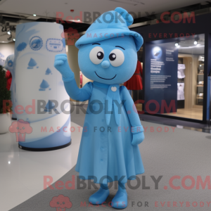 Disfraz de mascota Sky Blue...