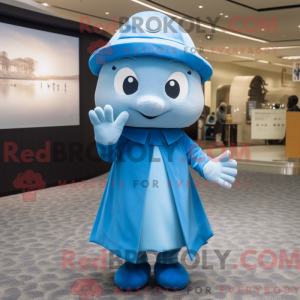 Costume mascotte Sky Blue...