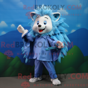 Máscara Blue Hedgehog com...