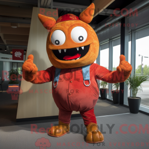 Rust Devil-maskotdraktfigur...