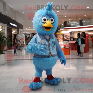 Postava maskota Sky Blue...