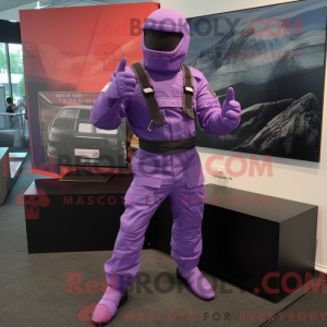 Lavender Gi Joe Maskottchen...
