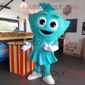 Cyan Fish And Chips...