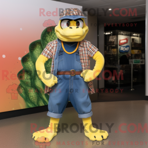 Costume mascotte d Anaconda...