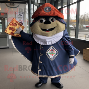 Navy Pizza Slice mascotte...