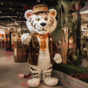 Mascotte de Tigre beige...