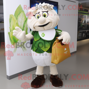 White Cabbage mascot...