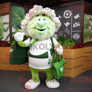 Hvidkål maskot kostume...