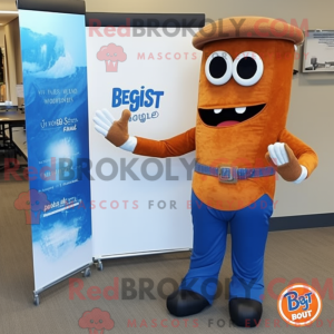 Rust Bagels mascottekostuum...