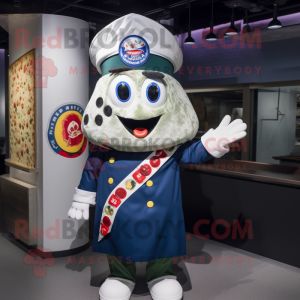 Navy Pizza Slice mascotte...