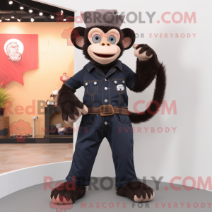 Mascotte de singe capucin...