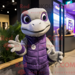 Lilla Python maskot kostume...