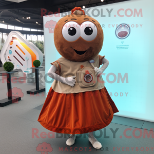 Costume de mascotte d Aglet...