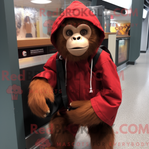 Red Capuchin Monkey...