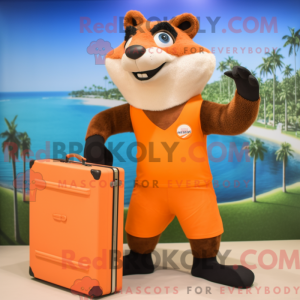 Personaggio mascotte Orange...