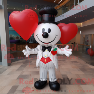 White Heart Shaped Balloons...