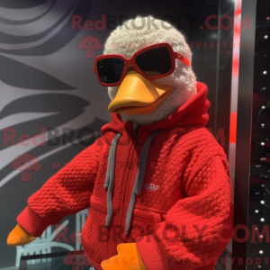Røde gæs maskot kostume...
