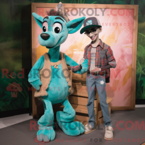 Costume de mascotte d okapi...