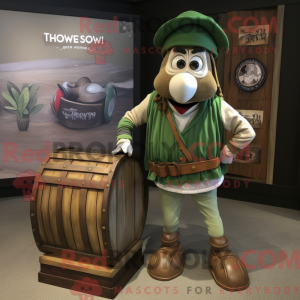 Maskottchenkostüm Olive...