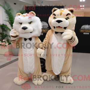 Beige sabeltand tiger...