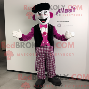 Magenta Mime máscara de...