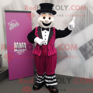 Disfraz de mascota Magenta...