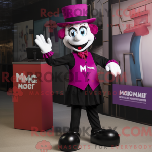 Postava maskota Magenta...