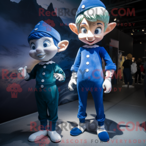 Navy Elf maskot kostume...
